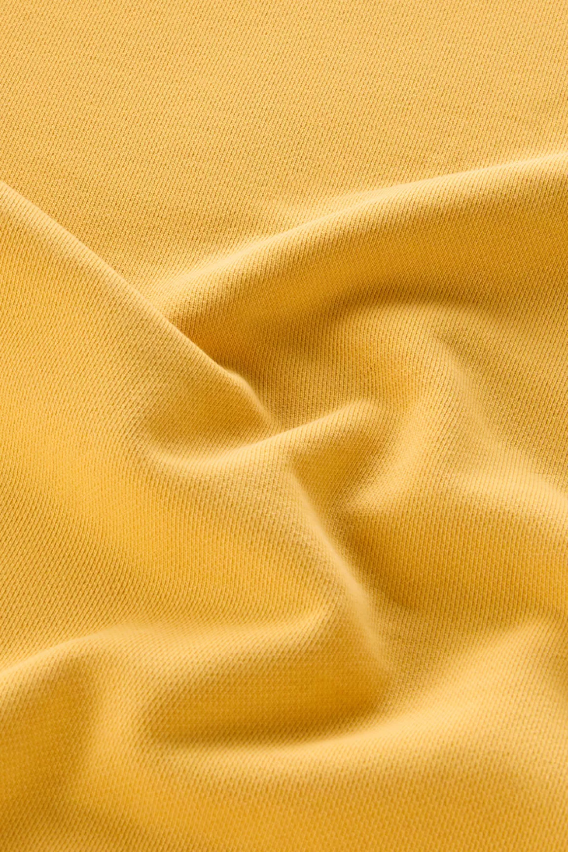Woolrich Achteraf Geverfde 1830 Sweater Van Puur Katoen Met Ronde Hals Golden Glow Discount