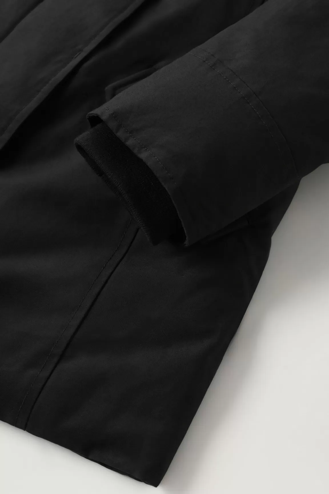 Woolrich Arctic Parka Voor Meisjes Met Afneembare Rand Van Namaakbont Black Sale
