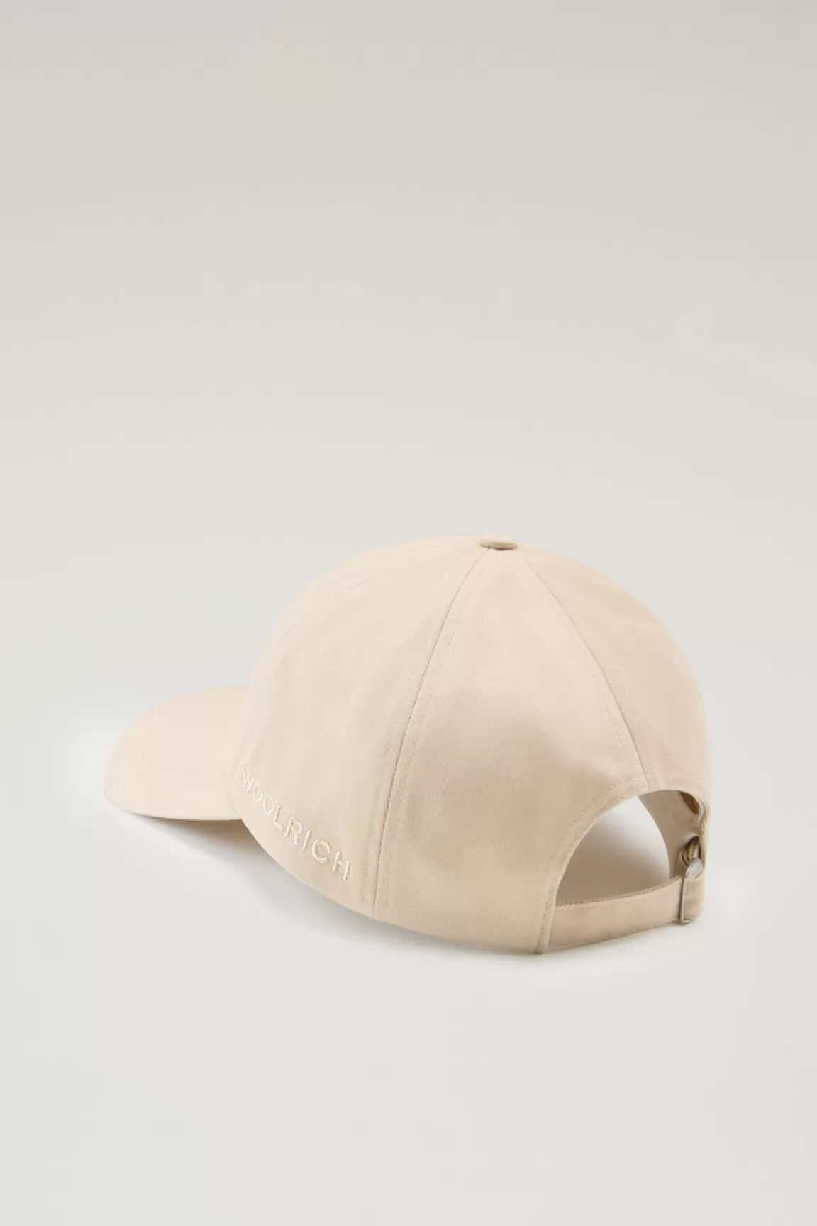 Woolrich Baseballpet Van Zuiver Keperkatoen Beach Sand Clearance