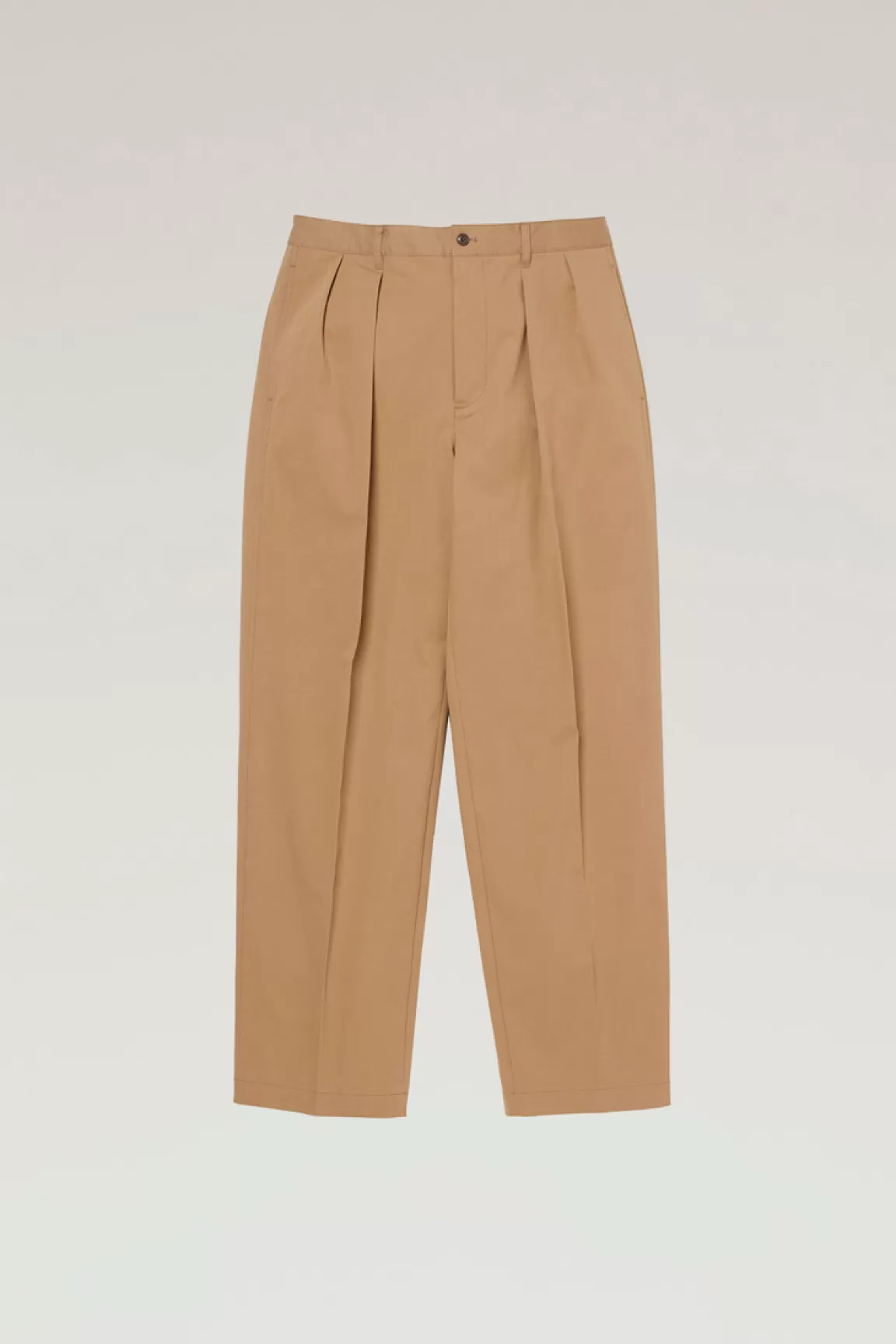 Woolrich Broek Van Katoenmix Met Cavalry-keperstof Beige Clearance