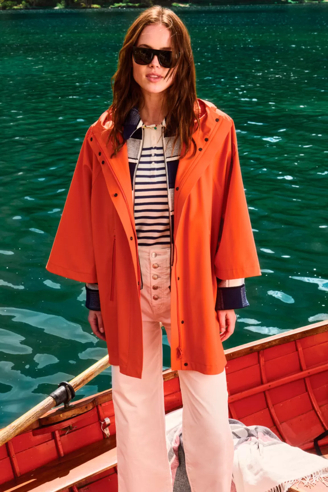 Woolrich Gentry Overhemdjack In Een Mix Van Gerecycled Katoen En Manteco Twilight Blue Check Sale