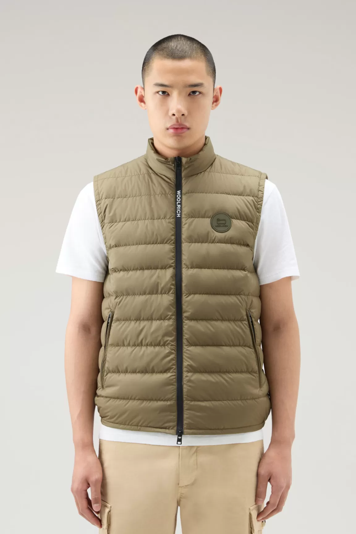 Woolrich Gewatteerde Sundance-bodywarmer Lake Olive Hot