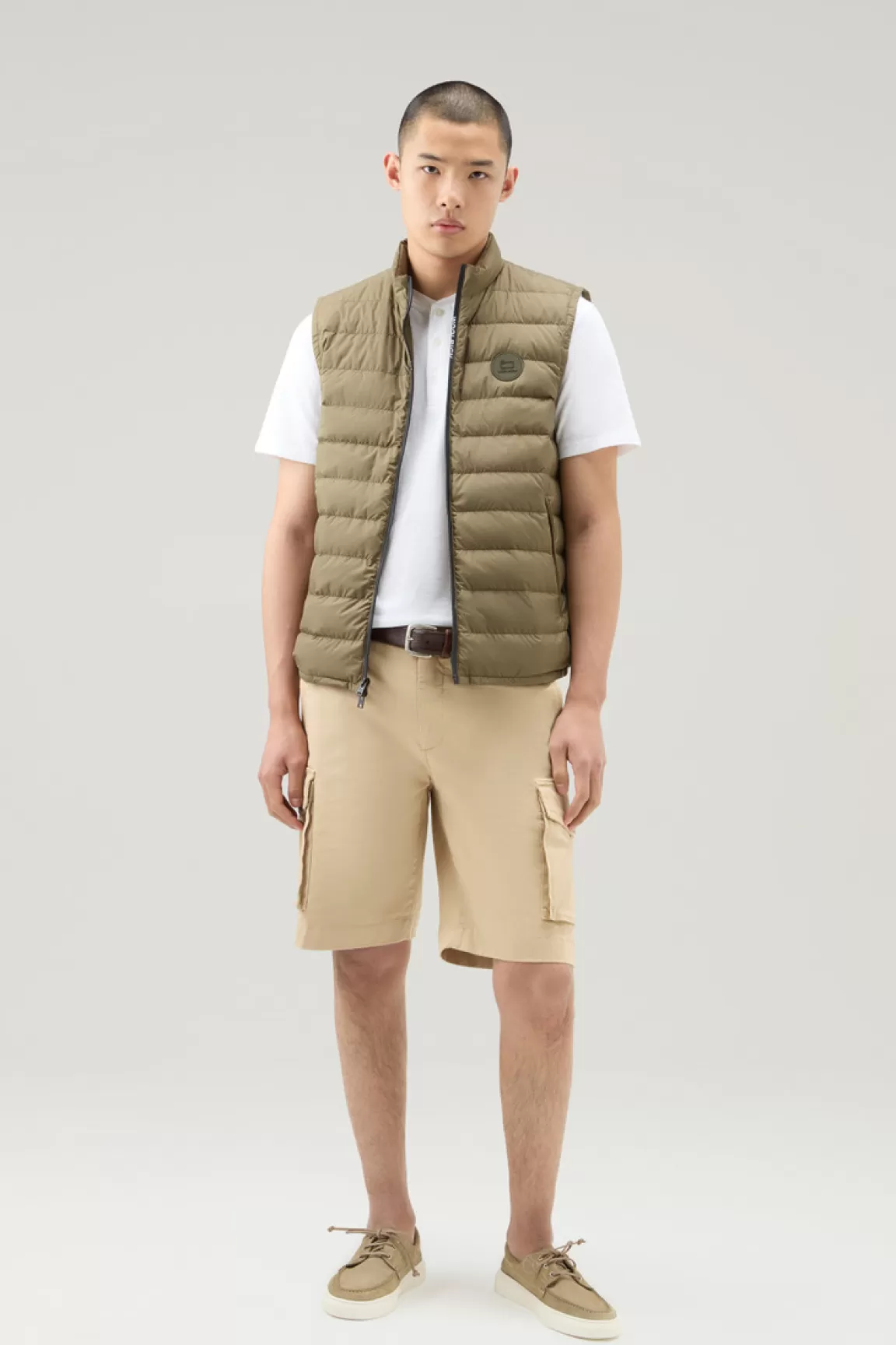 Woolrich Gewatteerde Sundance-bodywarmer Lake Olive Hot