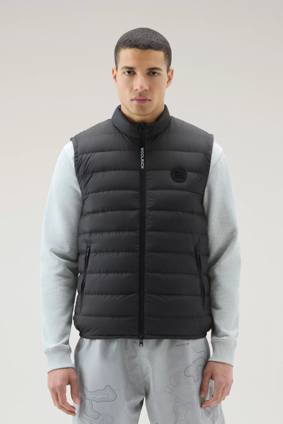 Woolrich Gewatteerde Sundance-bodywarmer Black Clearance