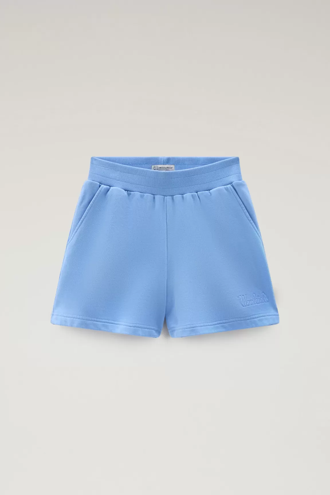 Woolrich Meisjeshort Van Zuiver Badstof Katoen Sea Breeze Fashion