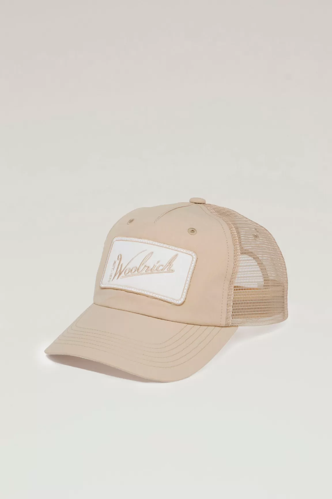 Woolrich Muts Met Logo Van CORDURA-nylon En Typewriter-katoen Beige Best