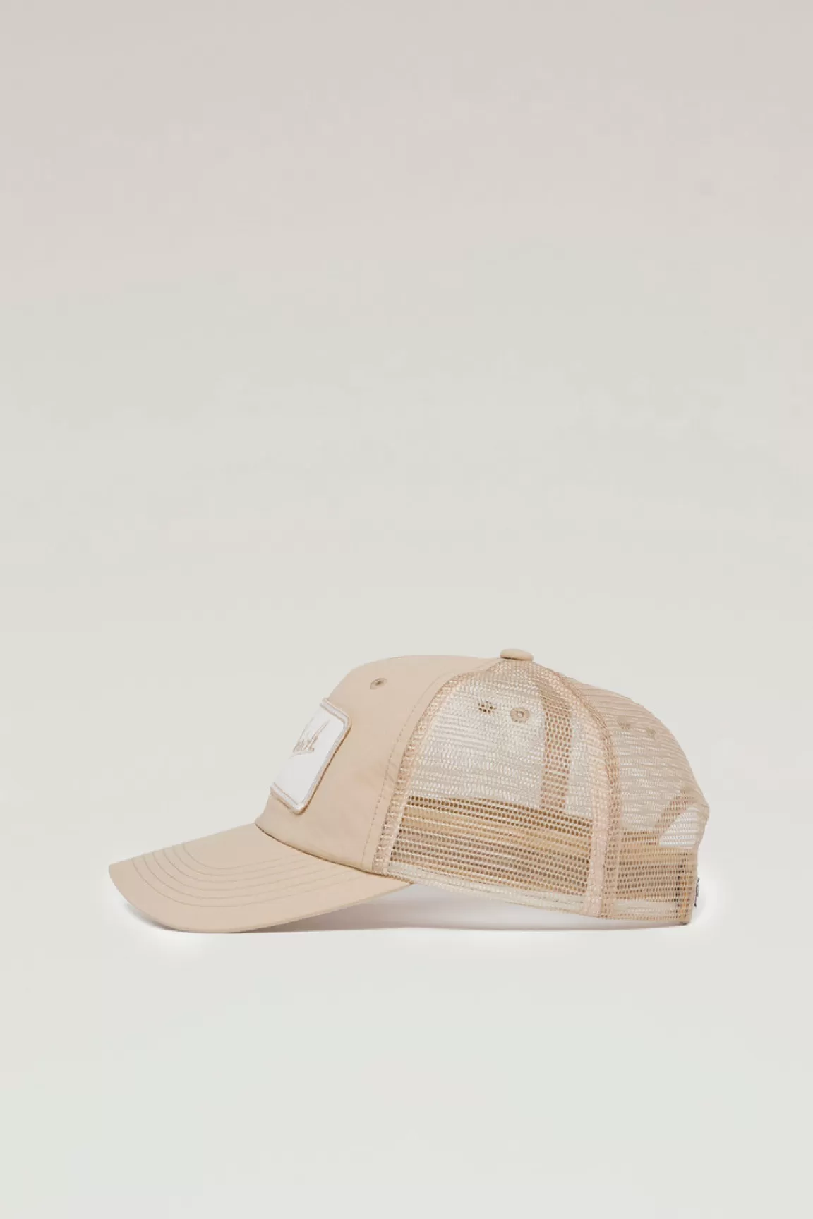 Woolrich Muts Met Logo Van CORDURA-nylon En Typewriter-katoen Beige Best