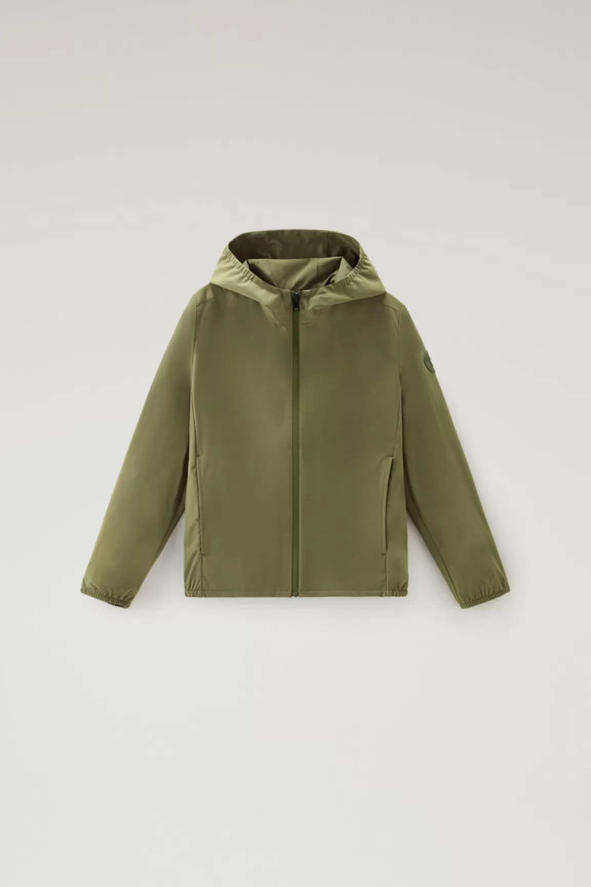 Woolrich Pacific-jack Met Capuchon Voor Jongens Lake Olive Shop