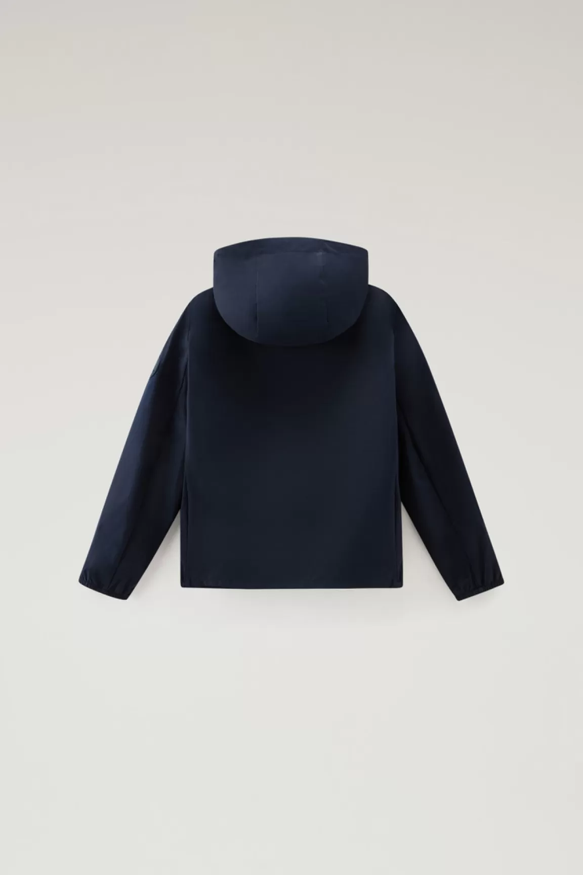 Woolrich Pacific-jack Met Capuchon Voor Jongens Melton Blue Cheap