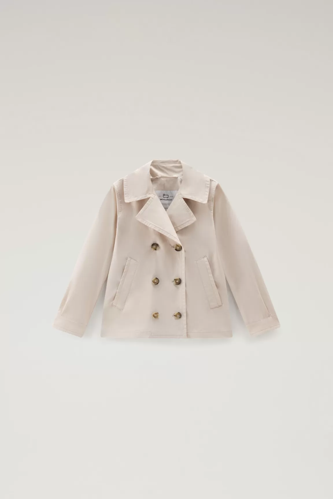 Woolrich Peacoat Summer Van Urban Touch Voor Meisjes Light Oak New