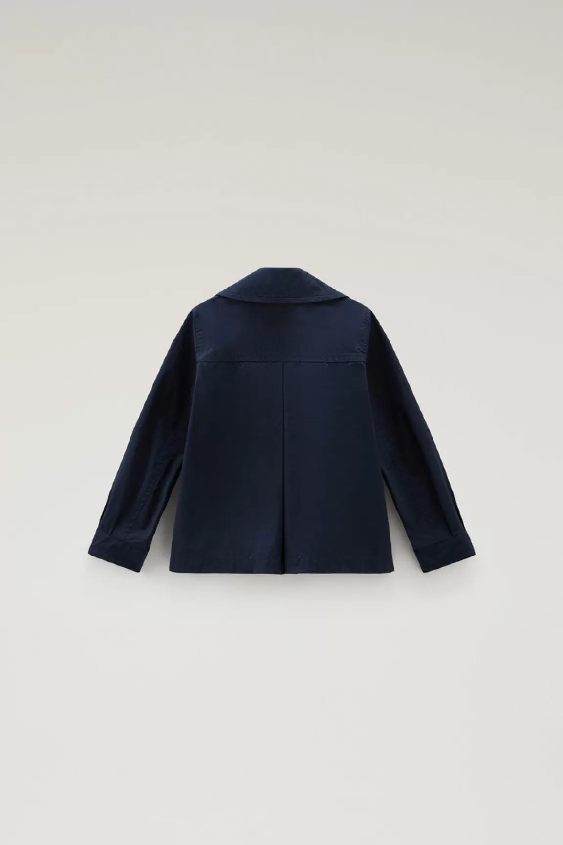 Woolrich Peacoat Summer Van Urban Touch Voor Meisjes Melton Blue Discount