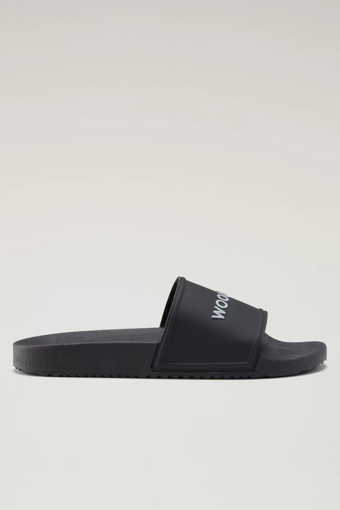 Woolrich Rubberen Slippers Black Clearance