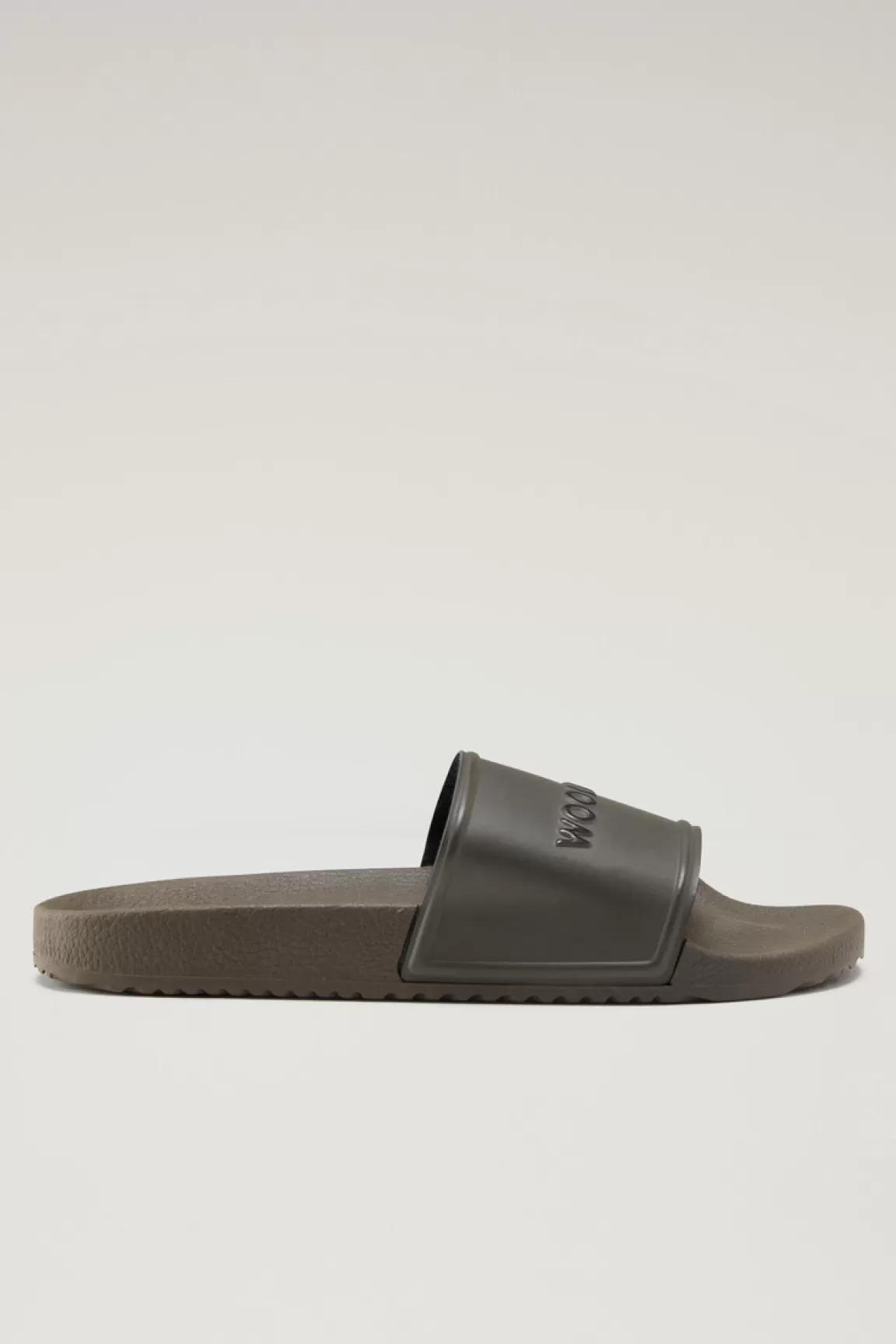 Woolrich Rubberen Slippers Green Store