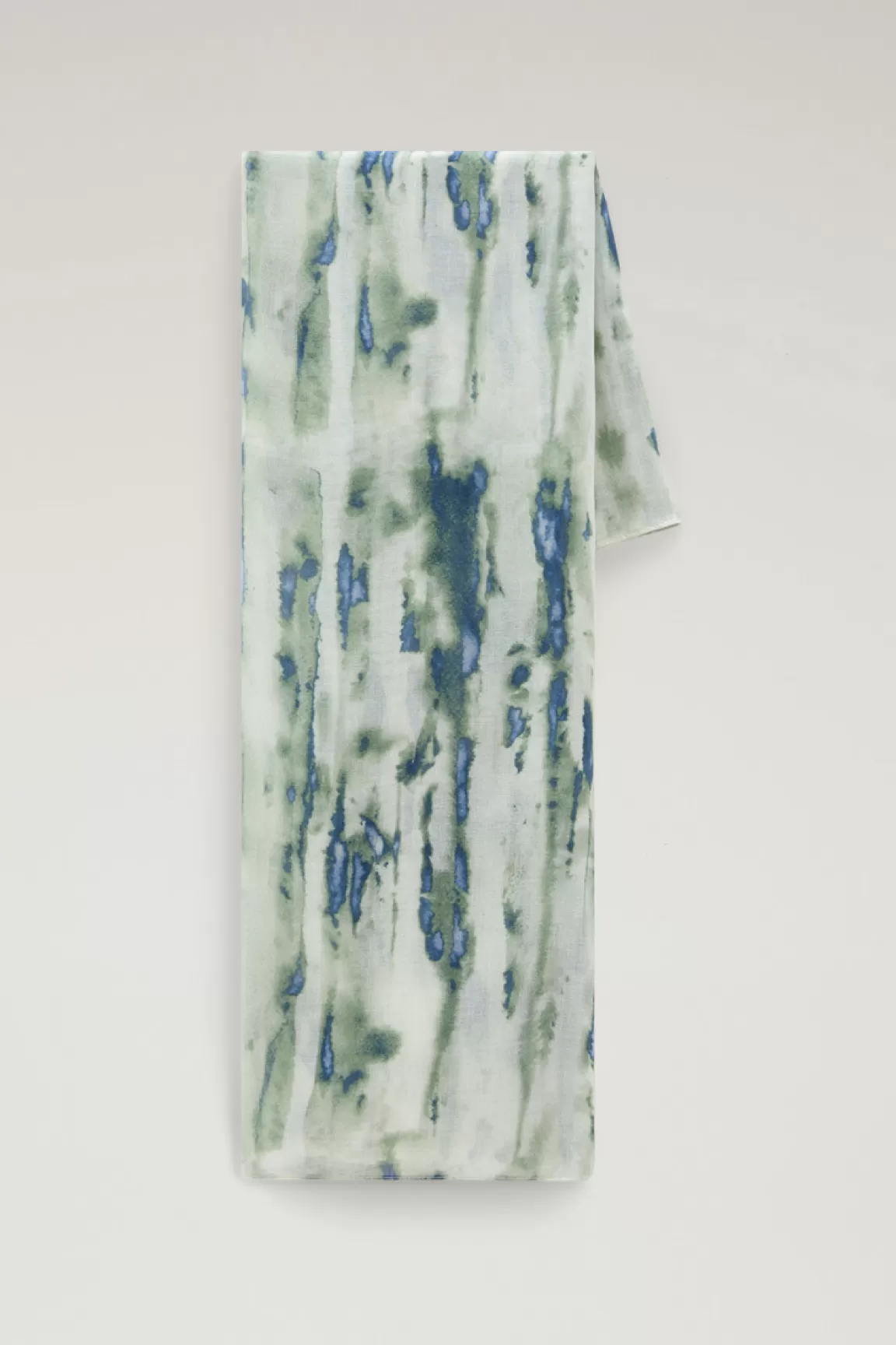 Woolrich Sjaal Van Een Mix Van Modal En Zijde Met Grafische Print Light Oak Cheap