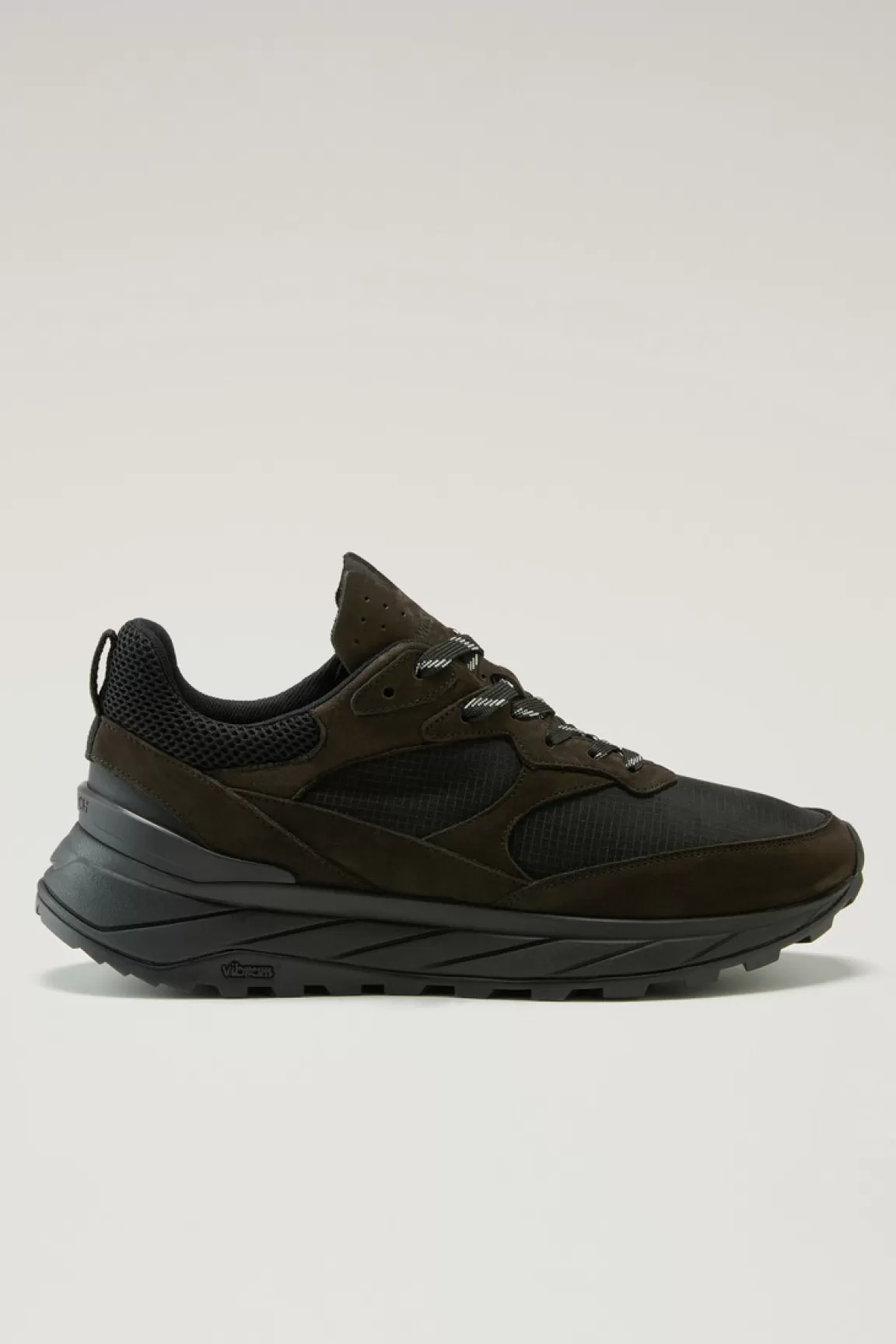 Woolrich Sneakers Van Ripstop-stof Black Black Shop
