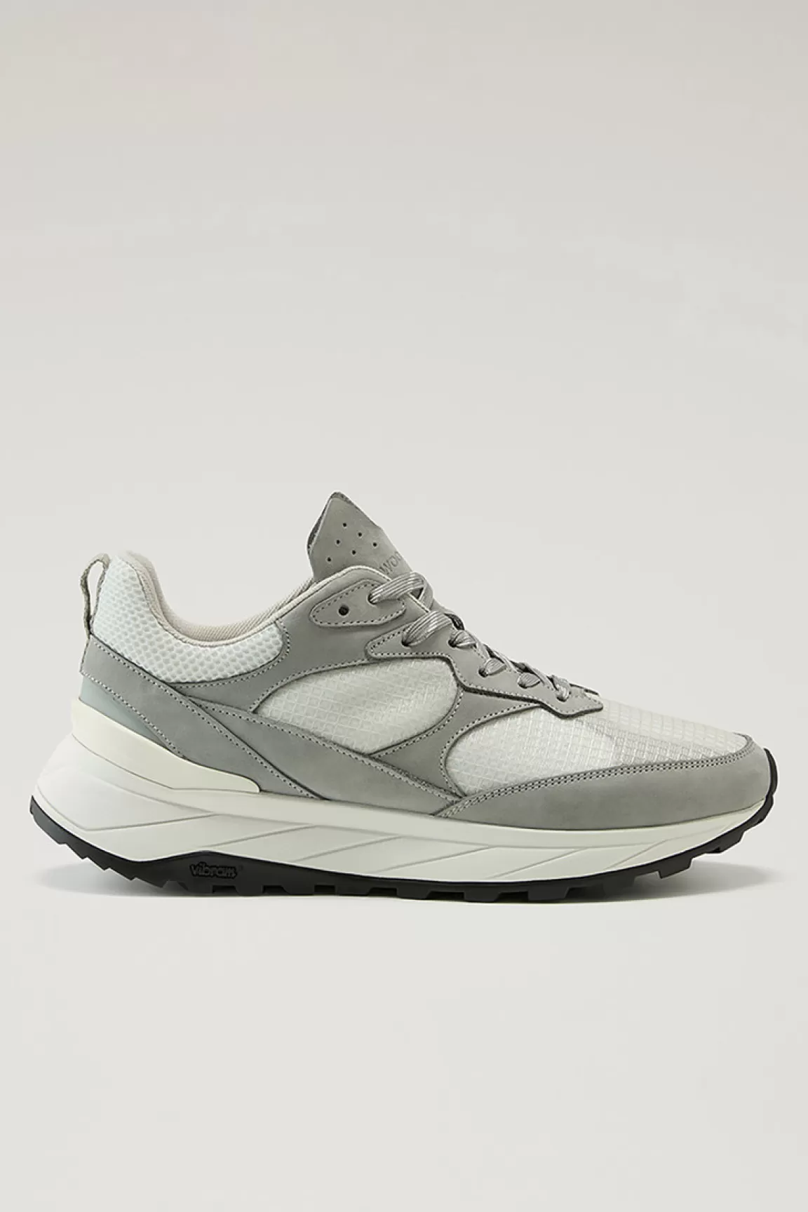 Woolrich Sneakers Van Ripstop-stof Grey Off White Cheap