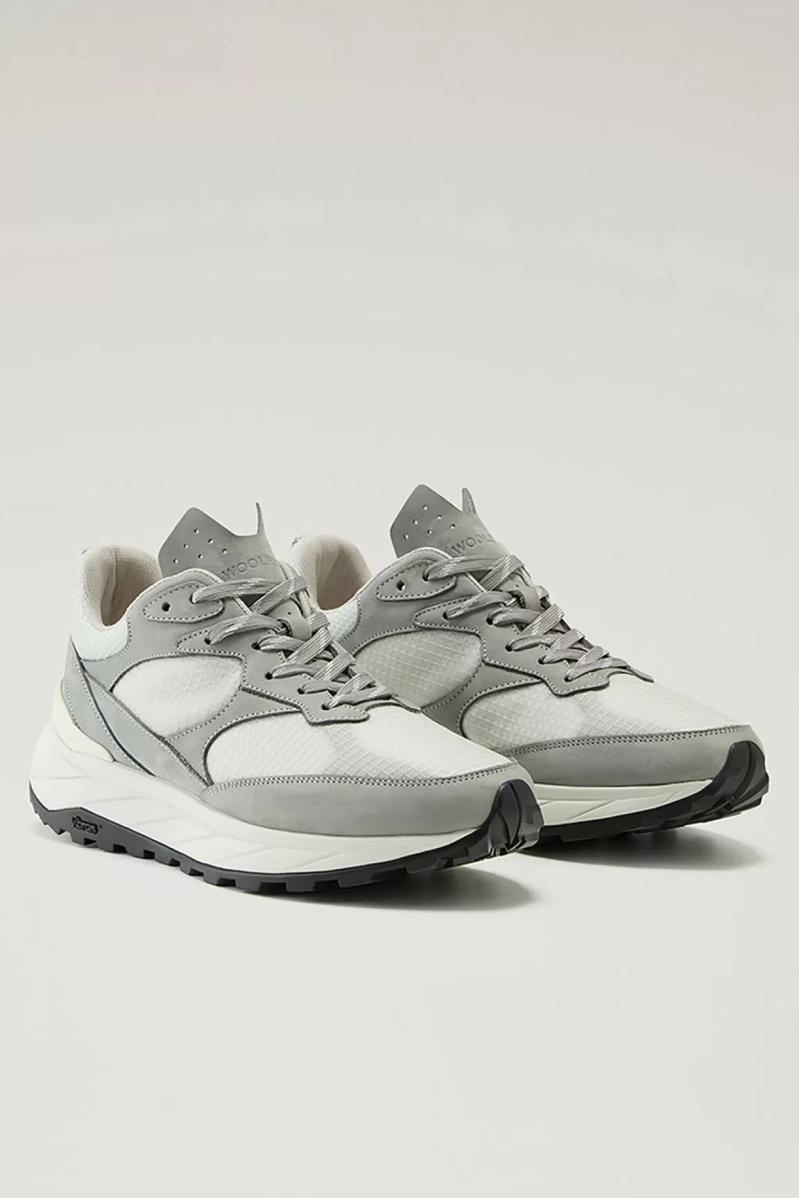 Woolrich Sneakers Van Ripstop-stof Grey Off White Cheap