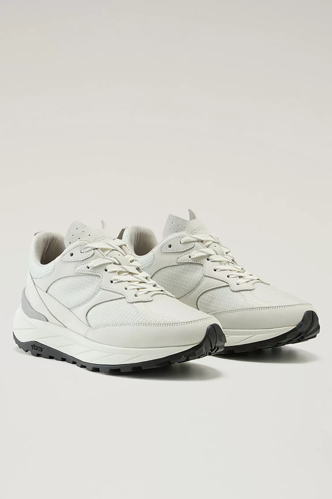 Woolrich Sneakers Van Ripstop-stof White Off White Discount