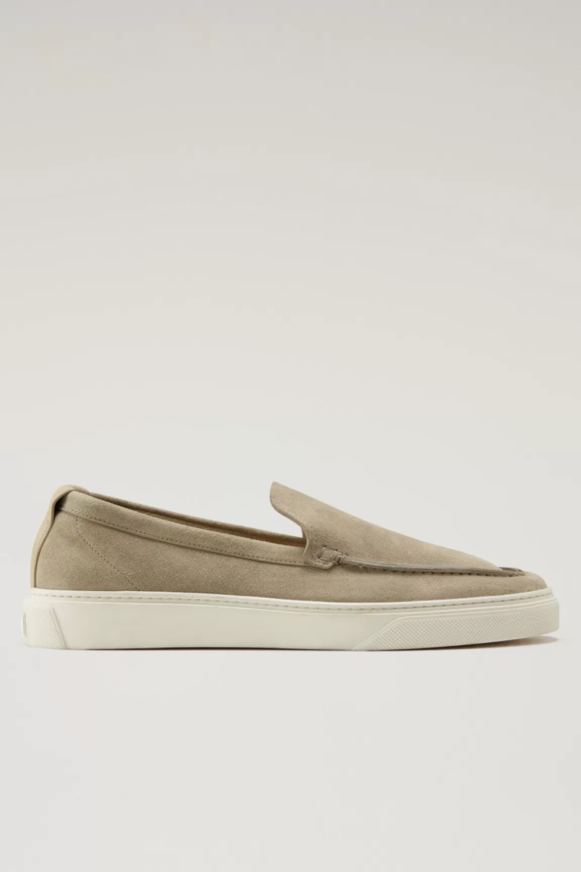 Woolrich Suède Mocassins Beige Fashion