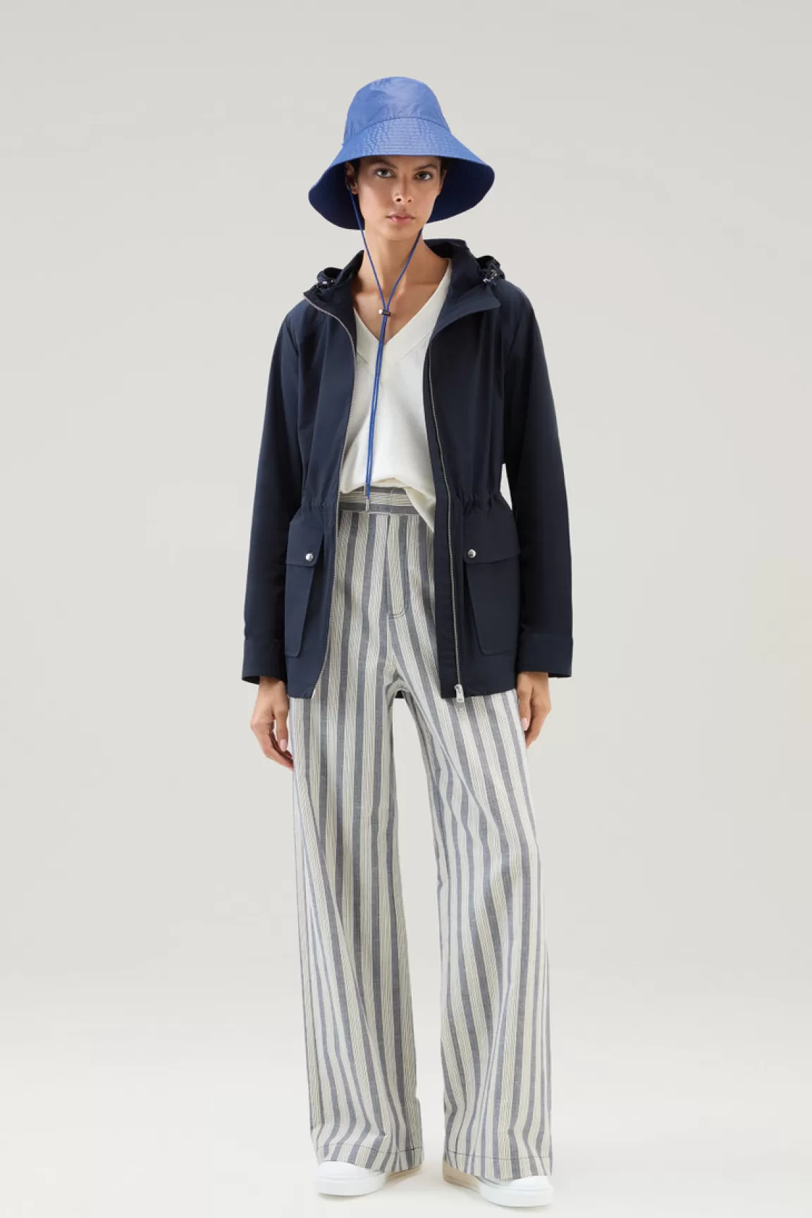 Woolrich Summer Jack Van Urban Touch Melton Blue Flash Sale