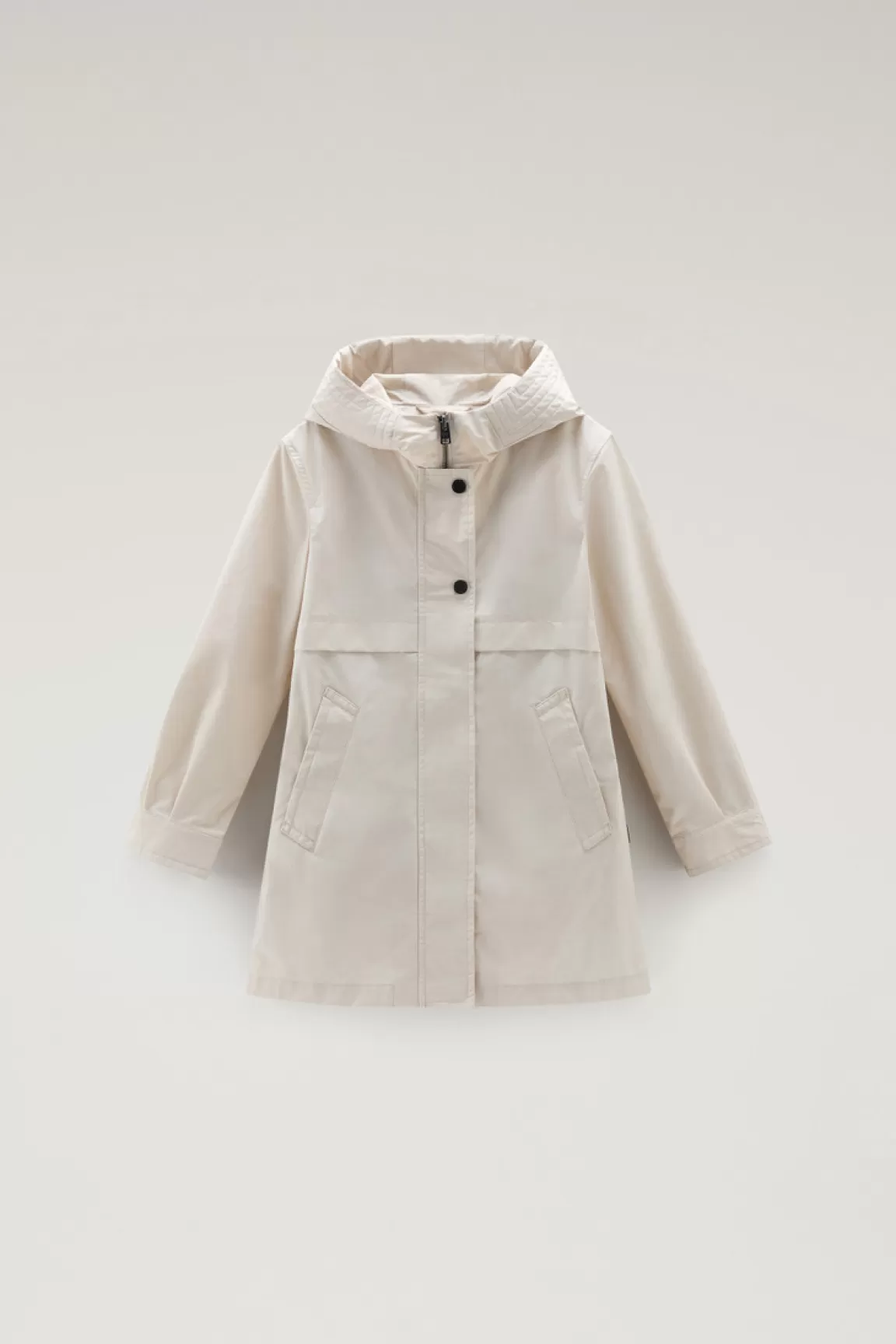 Woolrich Summer Parka Voor Meisjes Van Urban Touch Light Oak Cheap