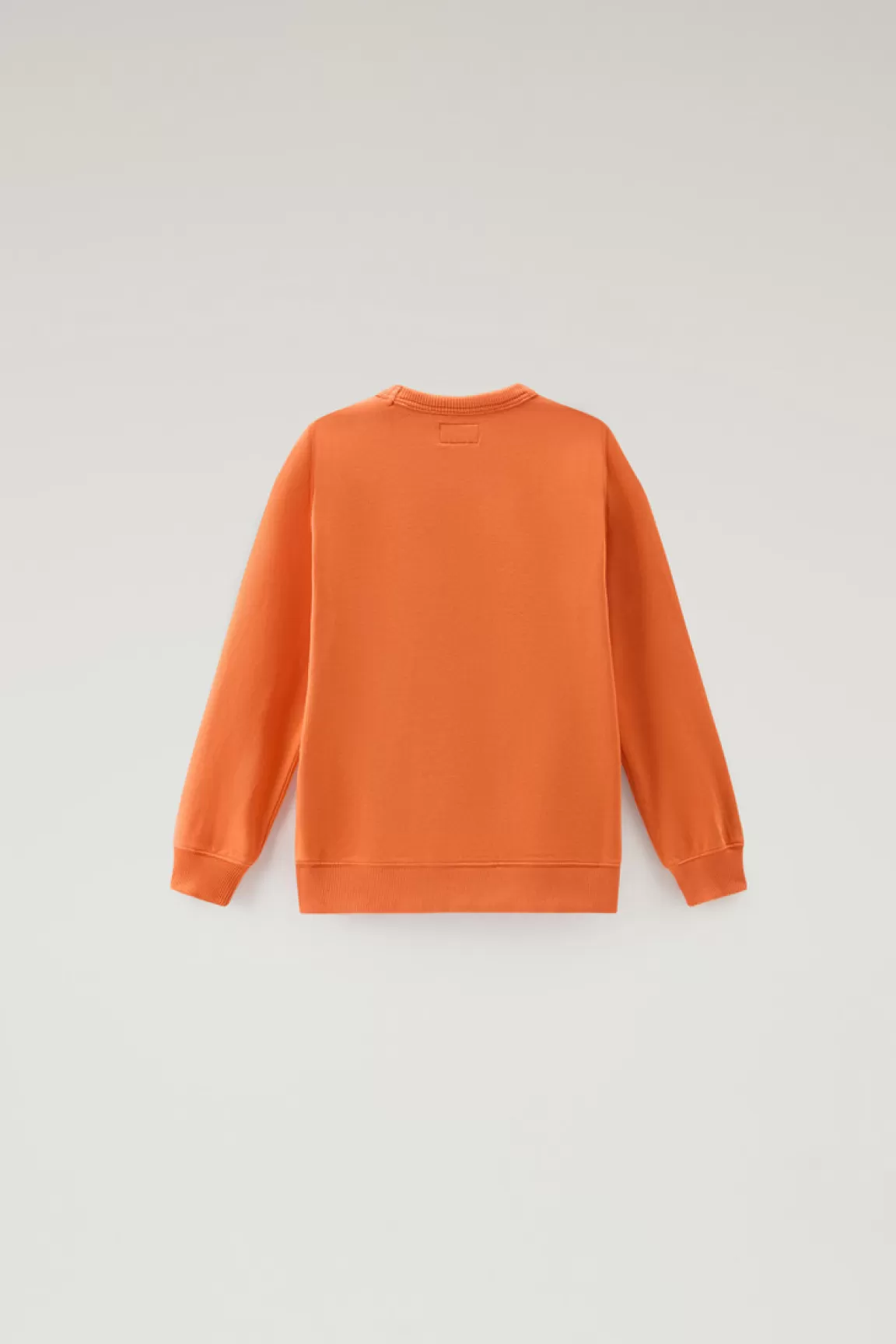 Woolrich Sweater Voor Jongens Van Zuiver Katoen Met Ronde Hals En Print Koi Best