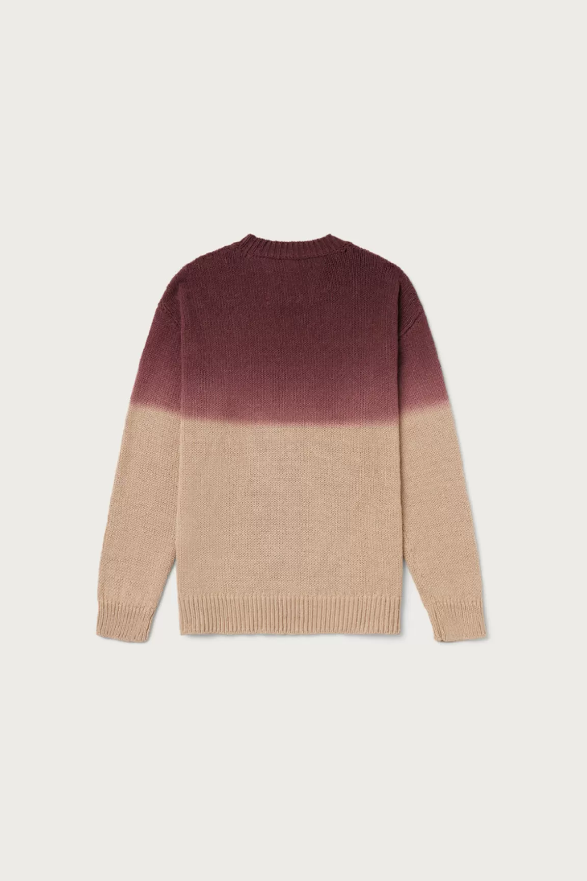 Woolrich Trui Van Katoenmix Met Een Ronde Hals En Ombré-effect - One Of These Days / Sand Discount