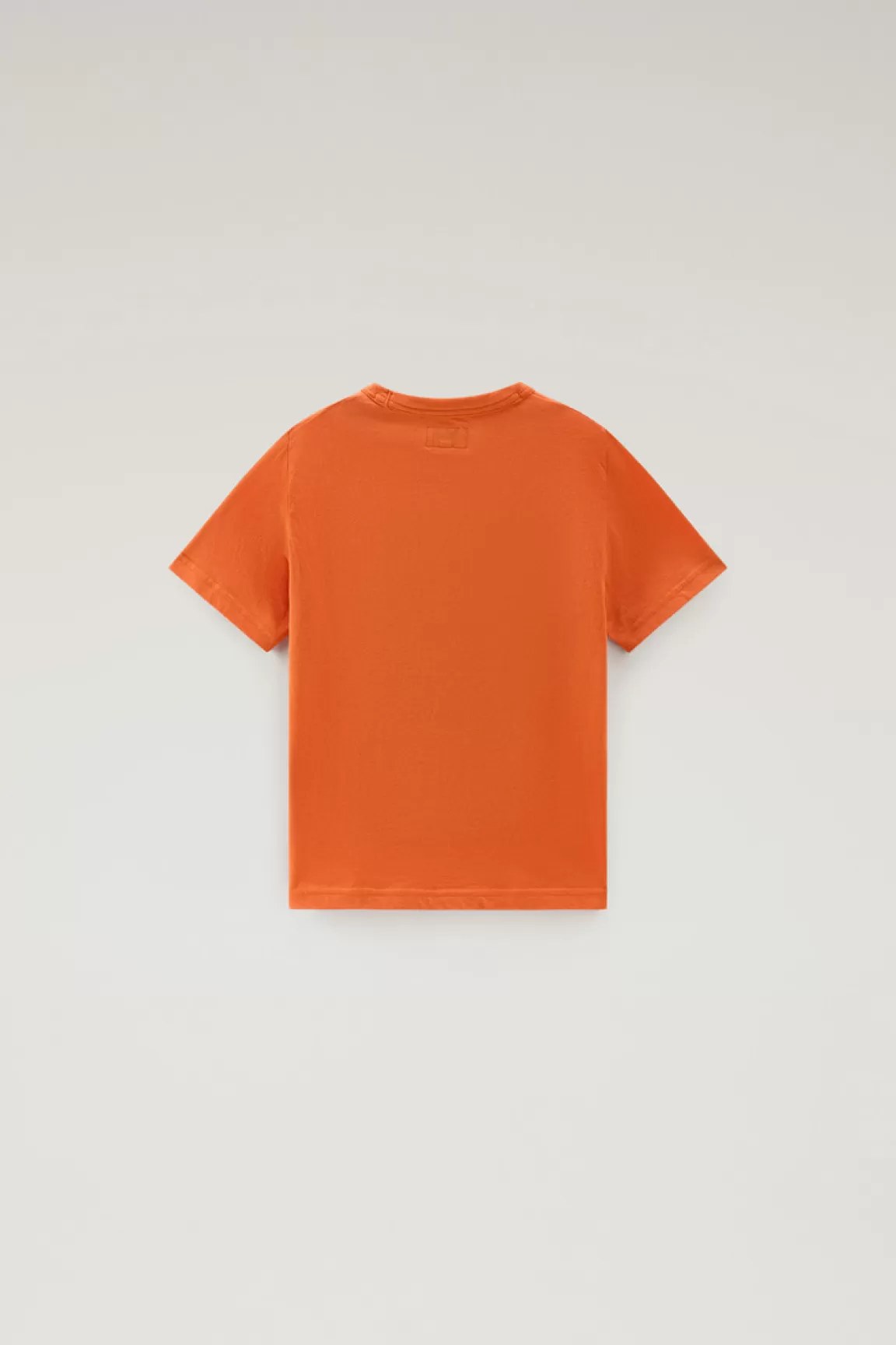 Woolrich T-shirt Voor Jongens Van Zuiver Katoen Met Grafische Print Koi Cheap
